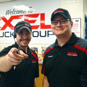 Happy Excel Truck Group Employees